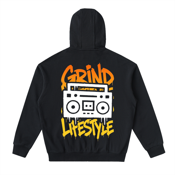Boom Box Zip Up Hoodie
