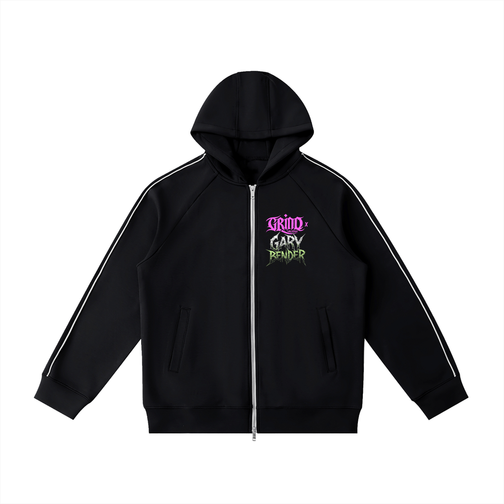 Gary Bender Broken Heart Zip Hoodie