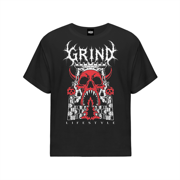 Castle Red Skull T-Shirt