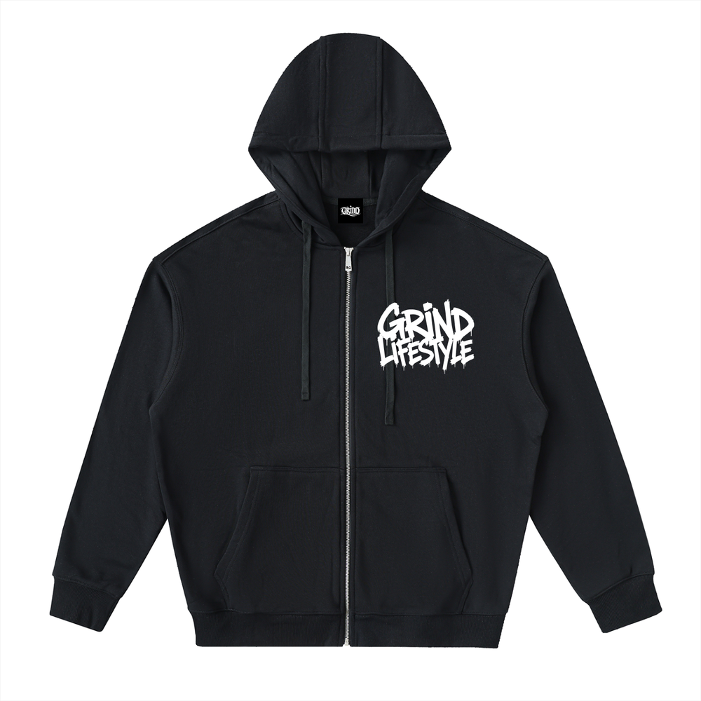 Boom Box Zip Up Hoodie