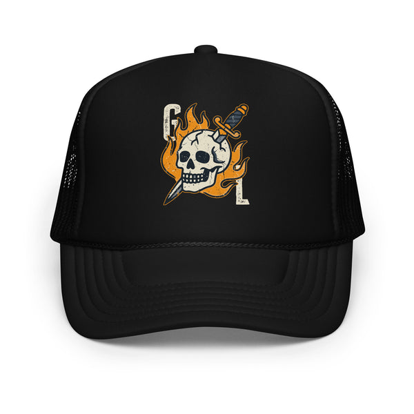 Skull & Steel Trucker Hat